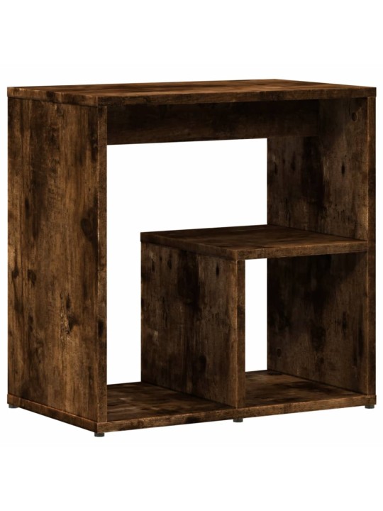 Odkládací stolky 2 ks kouřový dub 50x30x50 cm kompozitní dřevo