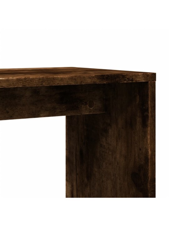 Odkládací stolky 2 ks kouřový dub 50x30x50 cm kompozitní dřevo