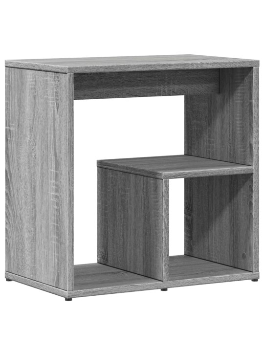 Odkládací stolky 2 ks šedé sonoma 50x30x50 cm kompozitní dřevo