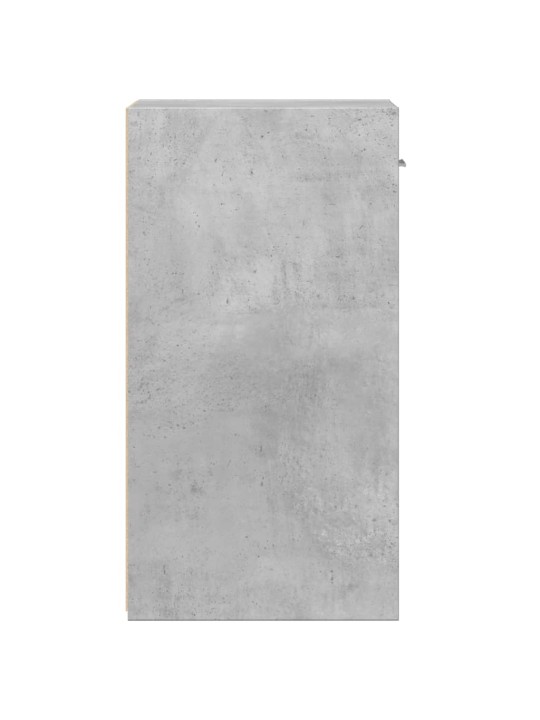 Noční stolky 2 ks betonově šedé 35x34x65 cm kompozitní dřevo