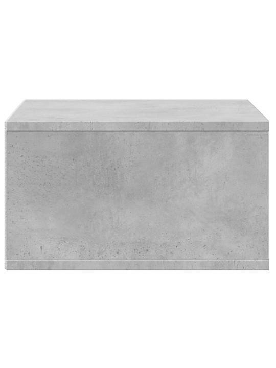 Stojan na tiskárnu betonově šedý 49x40x22,5 cm kompozitní dřevo