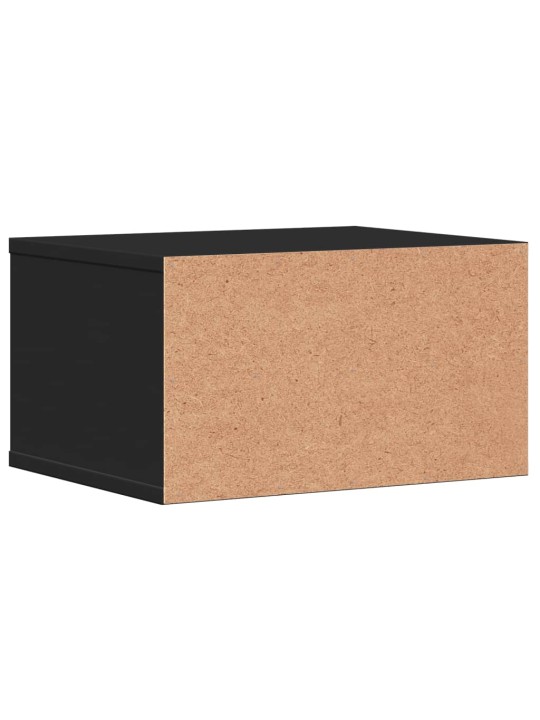 Stojan na tiskárnu černý 40 x 32 x 22,5 cm kompozitní dřevo