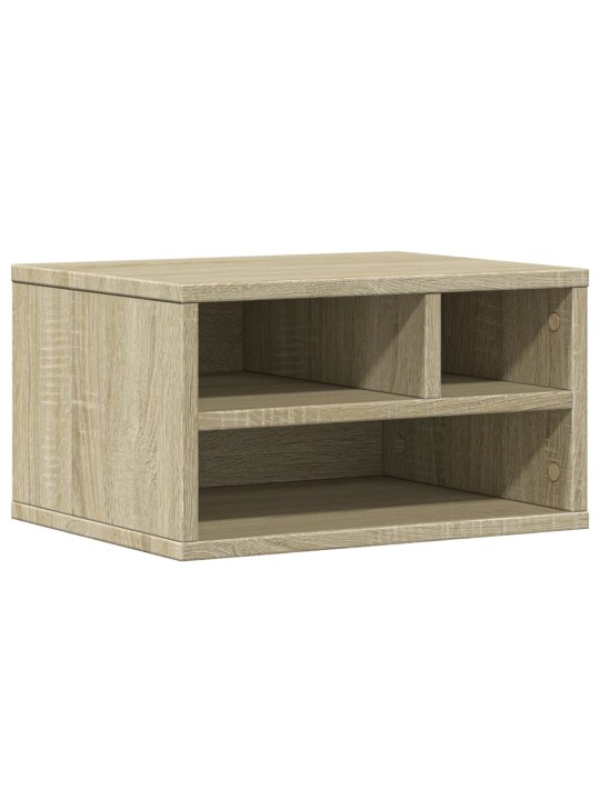 Stojan na tiskárnu dub sonoma 40x32x22,5 cm kompozitní dřevo
