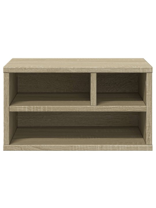 Stojan na tiskárnu dub sonoma 40x32x22,5 cm kompozitní dřevo