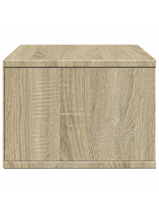 Stojan na tiskárnu dub sonoma 40x32x22,5 cm kompozitní dřevo