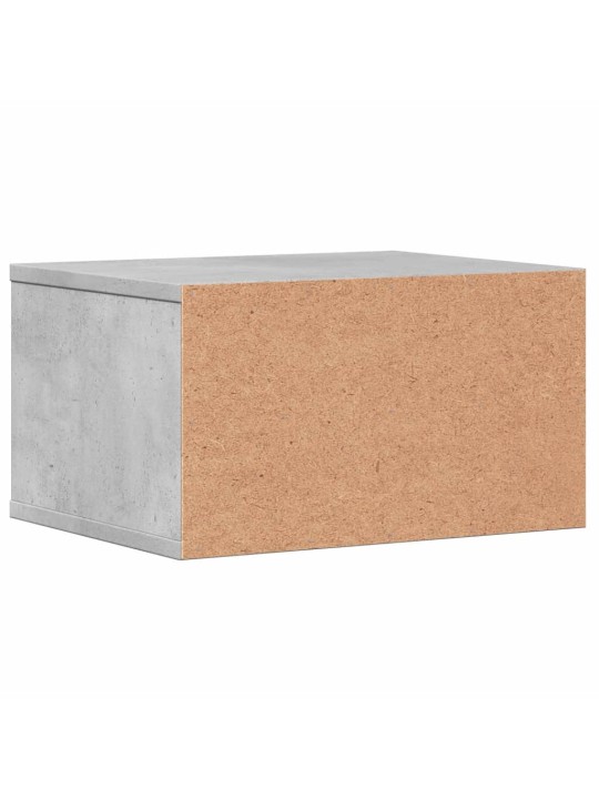 Stojan na tiskárnu betonově šedý 40x32x22,5 cm kompozitní dřevo