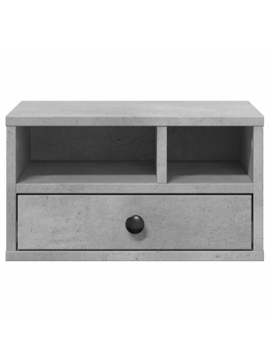 Stojan na tiskárnu betonově šedý 40x32x22,5 cm kompozitní dřevo