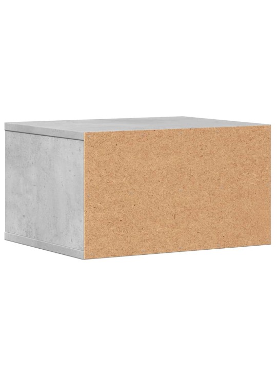 Stojan na tiskárnu betonově šedý 40x32x22,5 cm kompozitní dřevo
