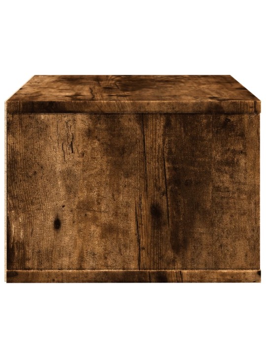 Stojan na tiskárnu kouřový dub 40x32x22,5 cm kompozitní dřevo