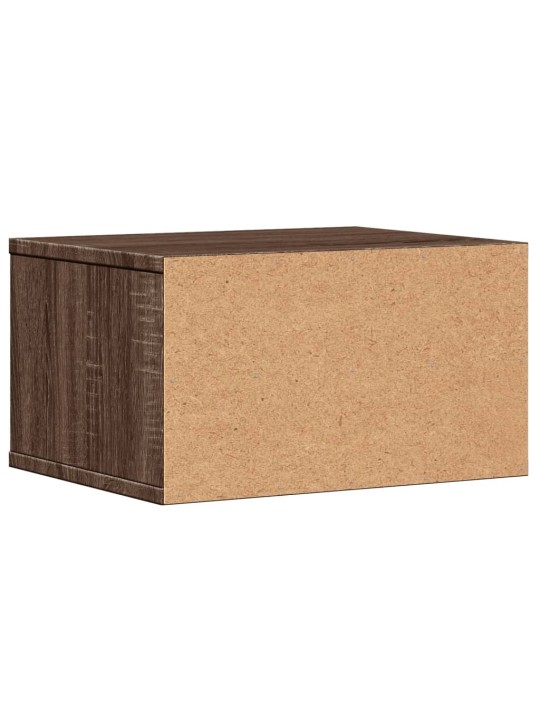 Stojan na tiskárnu hnědý dub 40 x 32 x 22,5 cm kompozitní dřevo