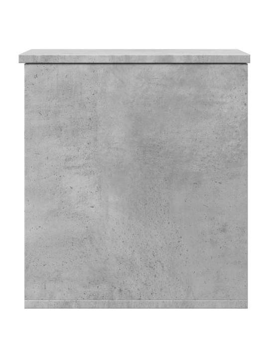 Úložný regál betonově šedý 40 x 42 x 46 cm kompozitní dřevo