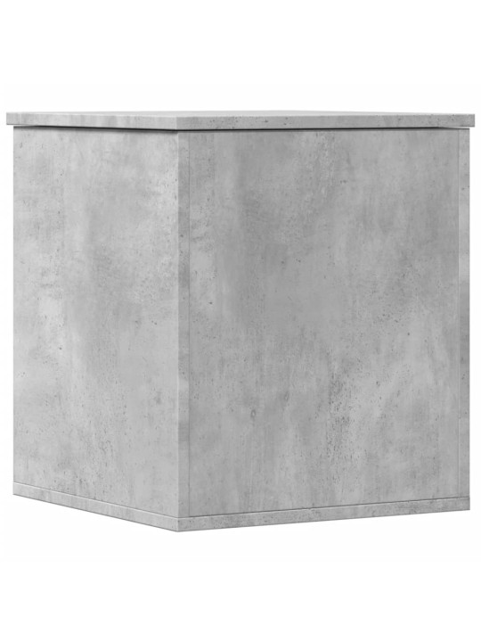Úložný regál betonově šedý 40 x 42 x 46 cm kompozitní dřevo