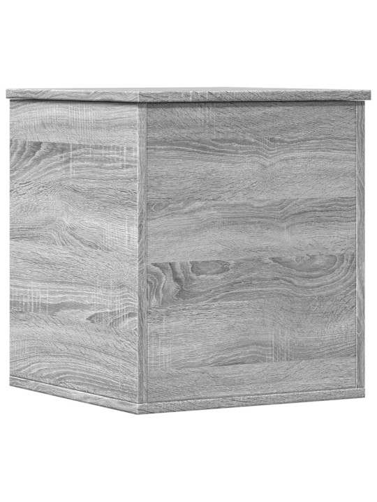 Úložný box šedý sonoma 40 x 42 x 46 cm kompozitní dřevo