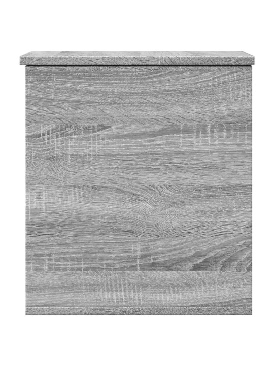 Úložný box šedý sonoma 40 x 42 x 46 cm kompozitní dřevo