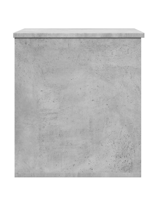 Úložný regál betonově šedý 60 x 42 x 46 cm kompozitní dřevo