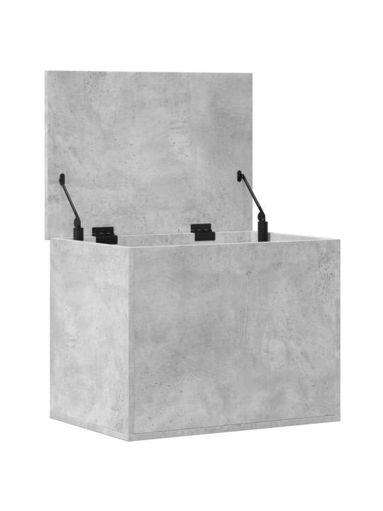 Úložný regál betonově šedý 60 x 42 x 46 cm kompozitní dřevo