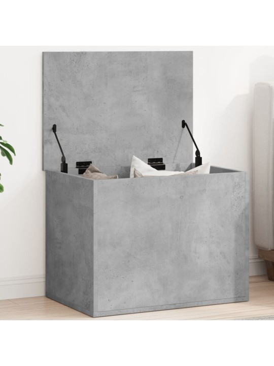 Úložný regál betonově šedý 60 x 42 x 46 cm kompozitní dřevo