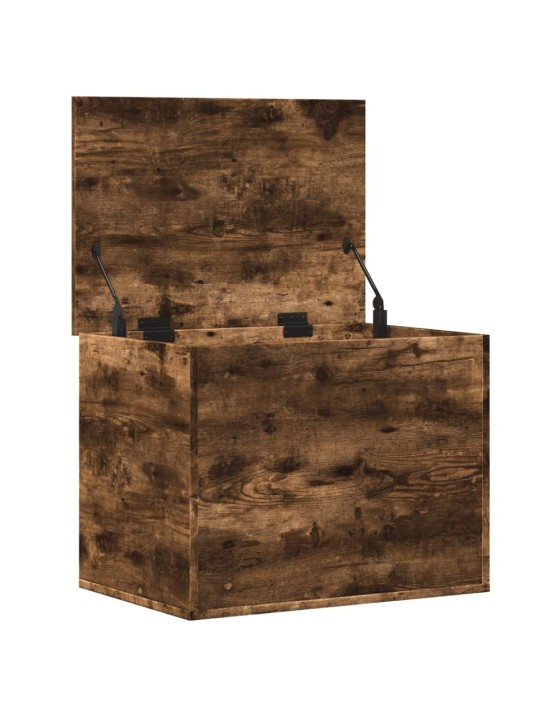 Úložný box kouřový dub 60 x 42 x 46 cm kompozitní dřevo