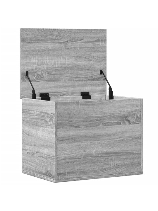 Úložný box šedý sonoma 60 x 42 x 46 cm kompozitní dřevo