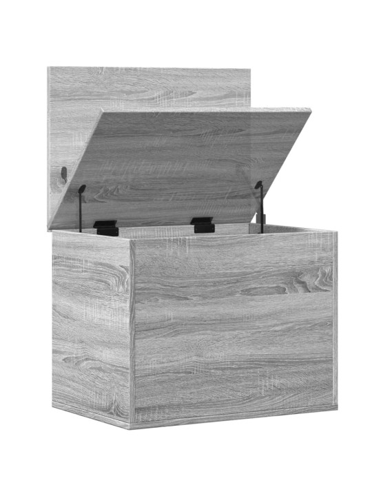 Úložný box šedý sonoma 60 x 42 x 46 cm kompozitní dřevo