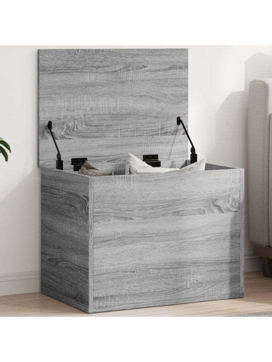 Úložný box šedý sonoma 60 x 42 x 46 cm kompozitní dřevo