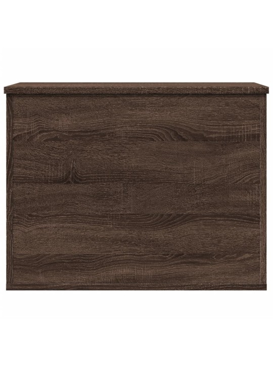 Úložný box hnědý dub 60 x 42 x 46 cm kompozitní dřevo
