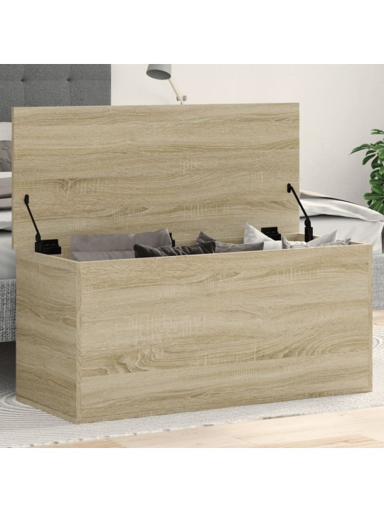 Úložný regál dub sonoma 100 x 42 x 46 cm kompozitní dřevo