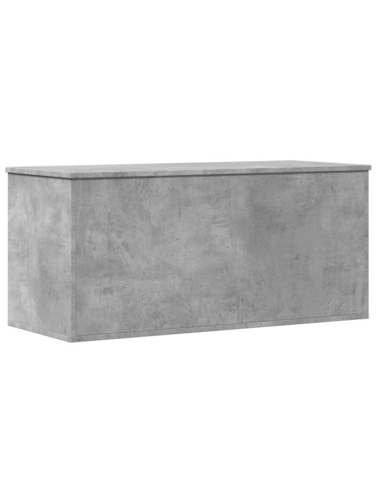 Úložný regál betonově šedý 100 x 42 x 46 cm kompozitní dřevo