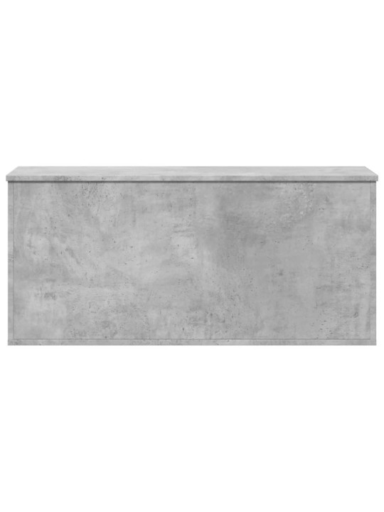 Úložný regál betonově šedý 100 x 42 x 46 cm kompozitní dřevo