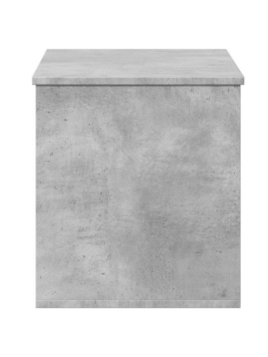 Úložný regál betonově šedý 100 x 42 x 46 cm kompozitní dřevo