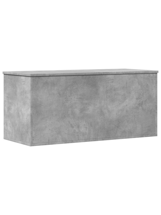 Úložný regál betonově šedý 100 x 42 x 46 cm kompozitní dřevo