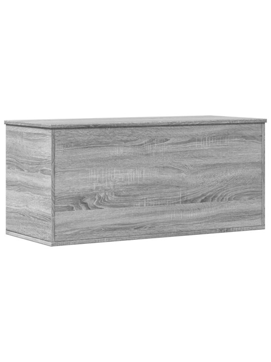 Úložný box šedý sonoma 100 x 42 x 46 cm kompozitní dřevo