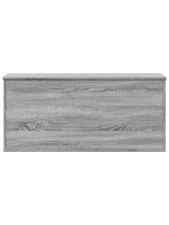 Úložný box šedý sonoma 100 x 42 x 46 cm kompozitní dřevo