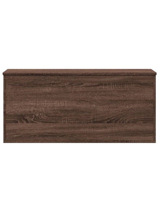 Úložný box hnědý dub 100 x 42 x 46 cm kompozitní dřevo
