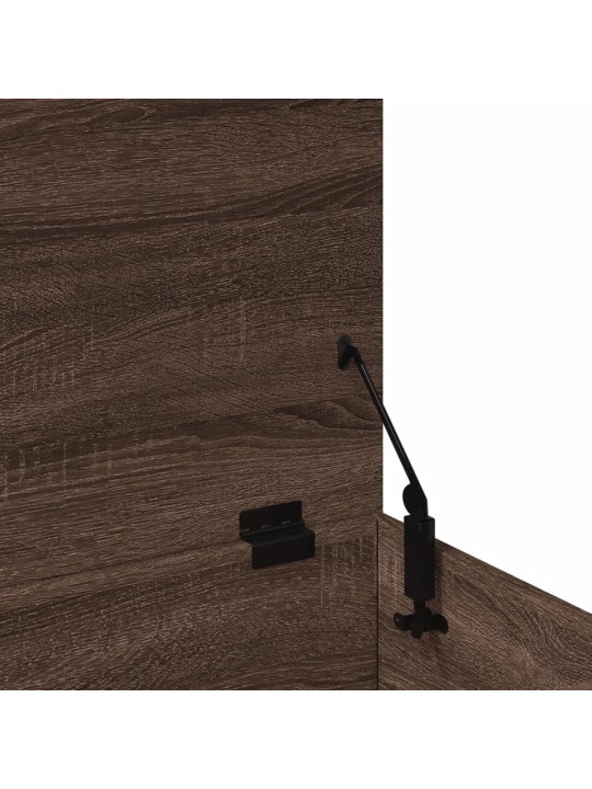 Úložný box hnědý dub 100 x 42 x 46 cm kompozitní dřevo