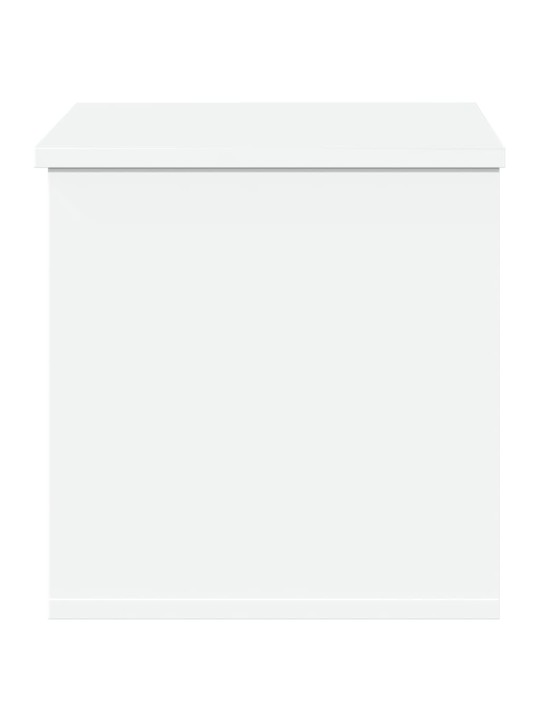 Úložný box bílý 60 x 35 x 35 cm kompozitní dřevo