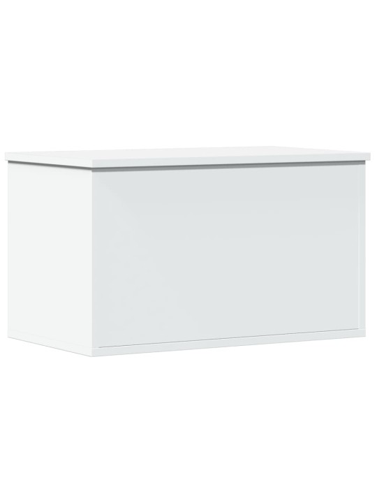 Úložný box bílý 60 x 35 x 35 cm kompozitní dřevo