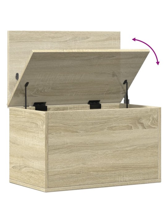 Úložný regál dub sonoma 60 x 35 x 35 cm kompozitní dřevo