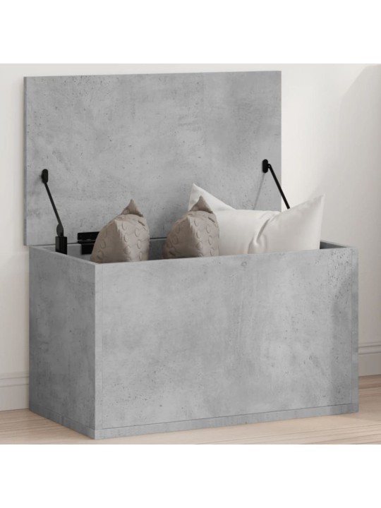 Úložný regál betonově šedý 60 x 35 x 35 cm kompozitní dřevo