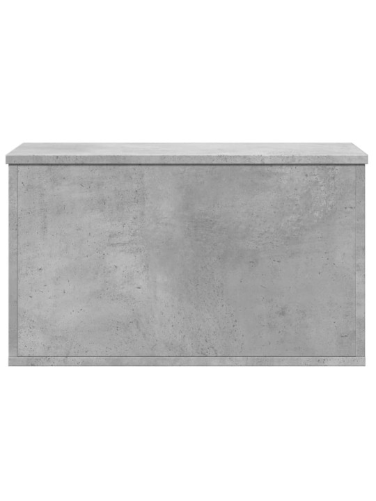 Úložný regál betonově šedý 60 x 35 x 35 cm kompozitní dřevo