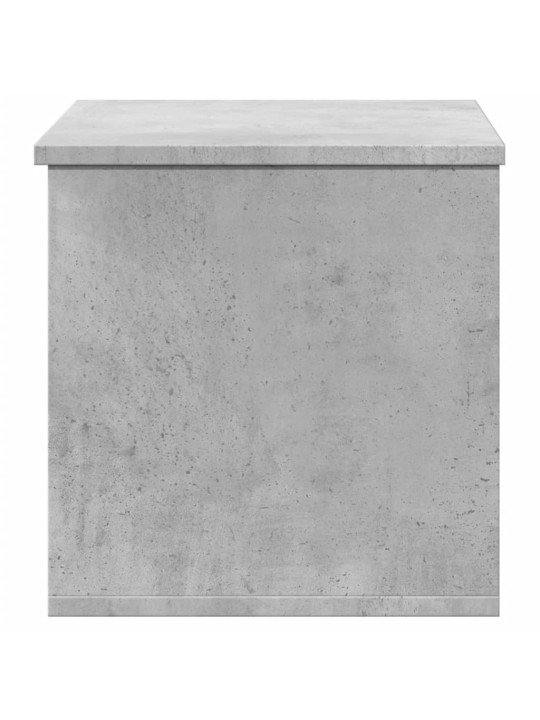 Úložný regál betonově šedý 60 x 35 x 35 cm kompozitní dřevo