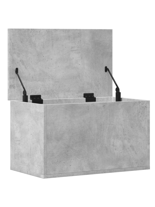 Úložný regál betonově šedý 60 x 35 x 35 cm kompozitní dřevo