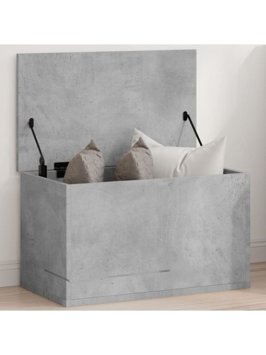 Úložný regál betonově šedý 60 x 35 x 35 cm kompozitní dřevo