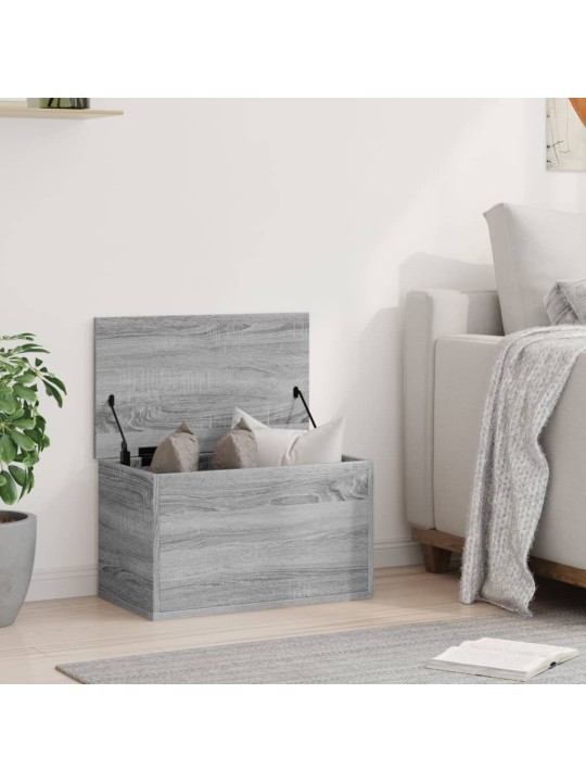 Úložný box šedý sonoma 60 x 35 x 35 cm kompozitní dřevo