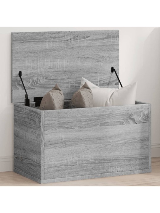 Úložný box šedý sonoma 60 x 35 x 35 cm kompozitní dřevo