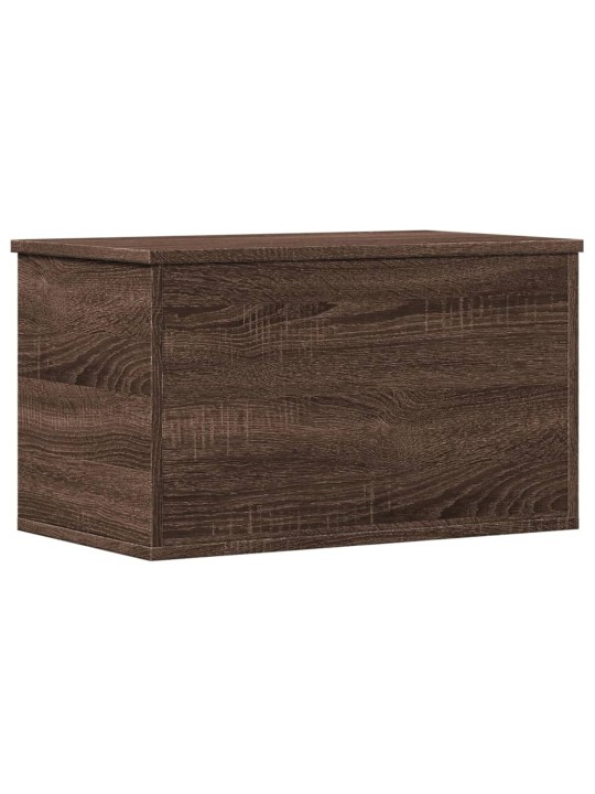Úložný box hnědý dub 60 x 35 x 35 cm kompozitní dřevo