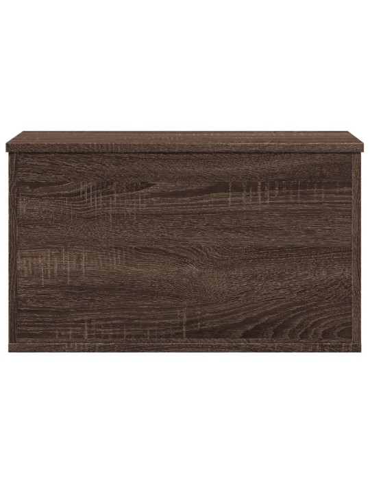 Úložný box hnědý dub 60 x 35 x 35 cm kompozitní dřevo