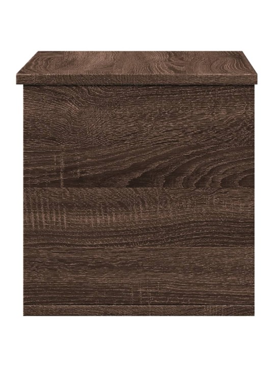 Úložný box hnědý dub 60 x 35 x 35 cm kompozitní dřevo