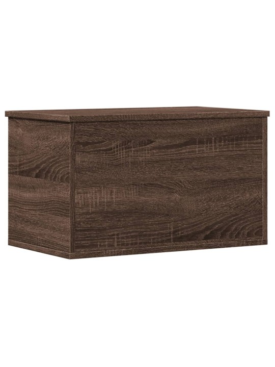 Úložný box hnědý dub 60 x 35 x 35 cm kompozitní dřevo