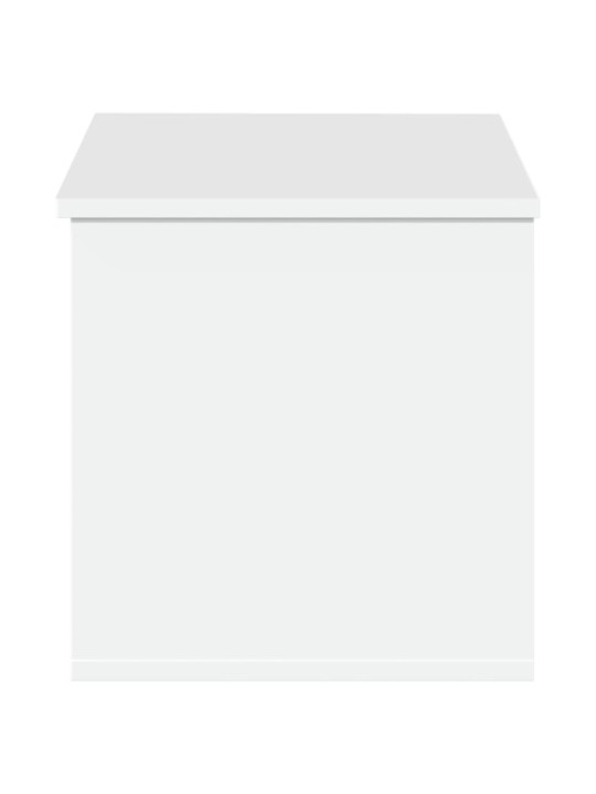 Úložný box bílý 90 x 35 x 35 cm kompozitní dřevo